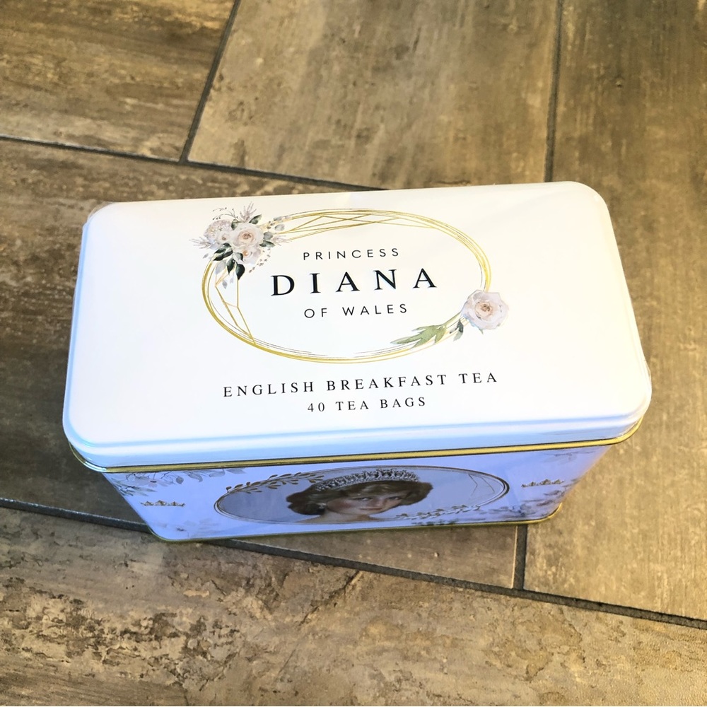 princess diana english breakfast tea commemorative tin NEW & SEALED - Picture 2 of 8